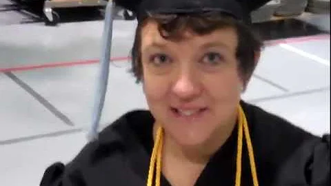 Newman graduate --Joy Boyd