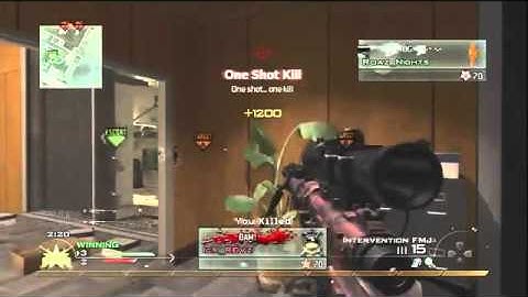MW2 - DOUBLE KILL NO-SCOPE!!