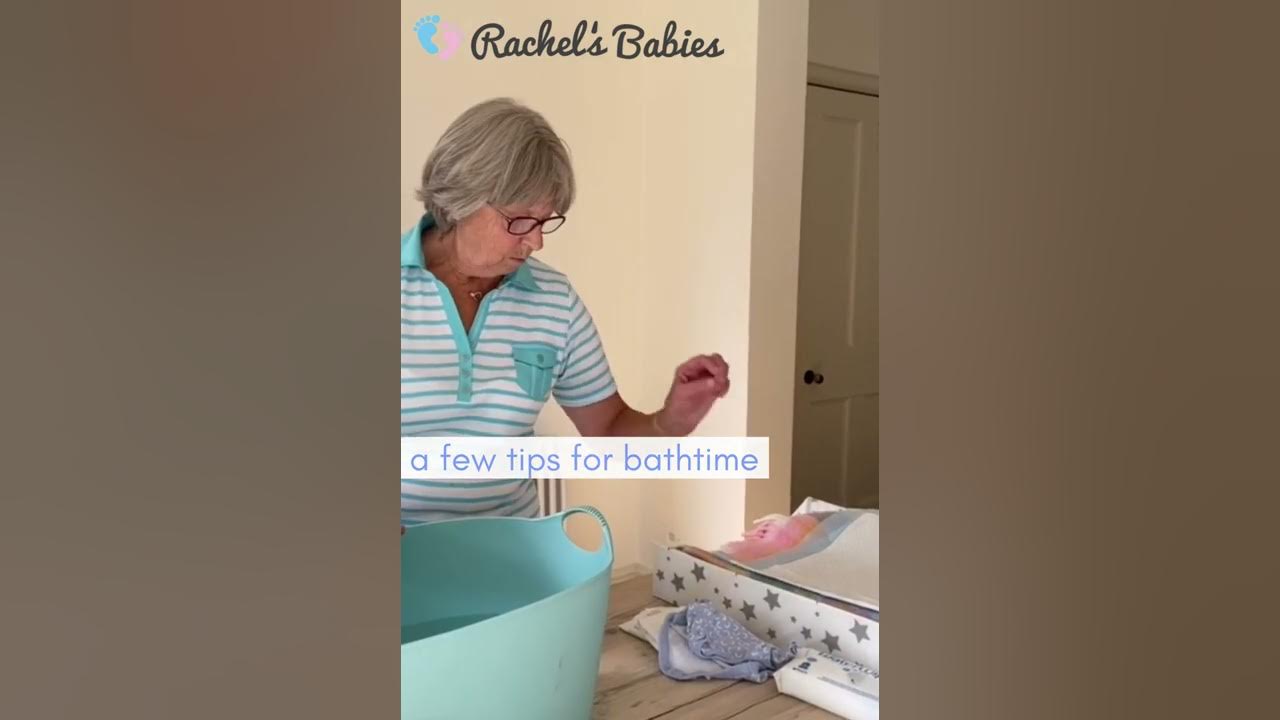How to bath a newborn baby safely with Rachel Waddilove baby sleep