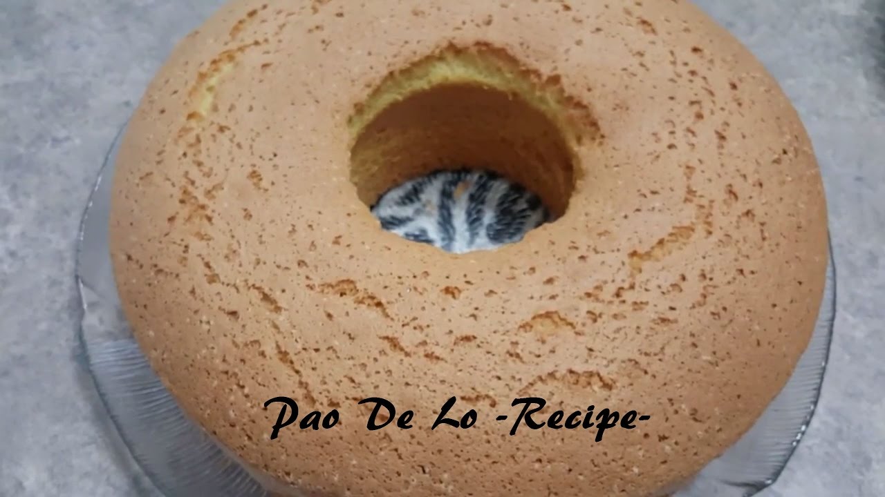 Pao De Lo Portuguese Sponge Cake Recipe Ep 2 Youtube