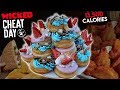 Wicked Cheat Day #60 | Donut Cake | Upcoming Meet Up | 13,500 Calories Not Even A Challenge