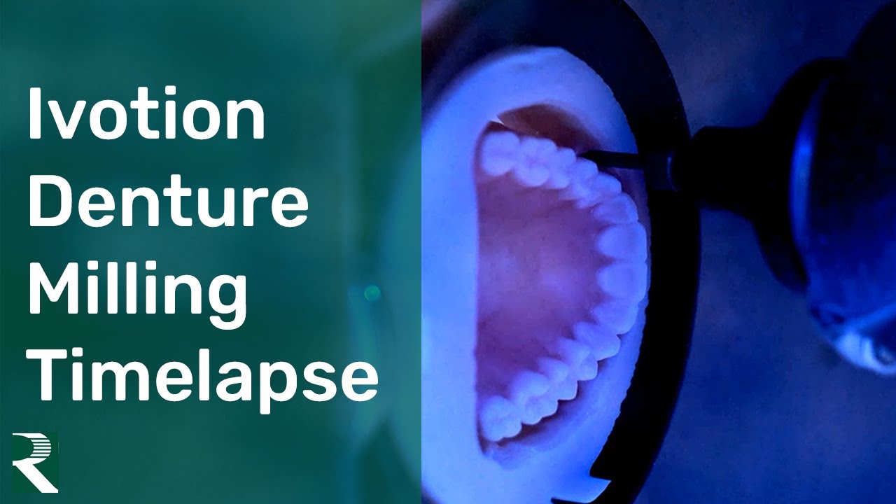 Ivotion Denture Milling Timelapse