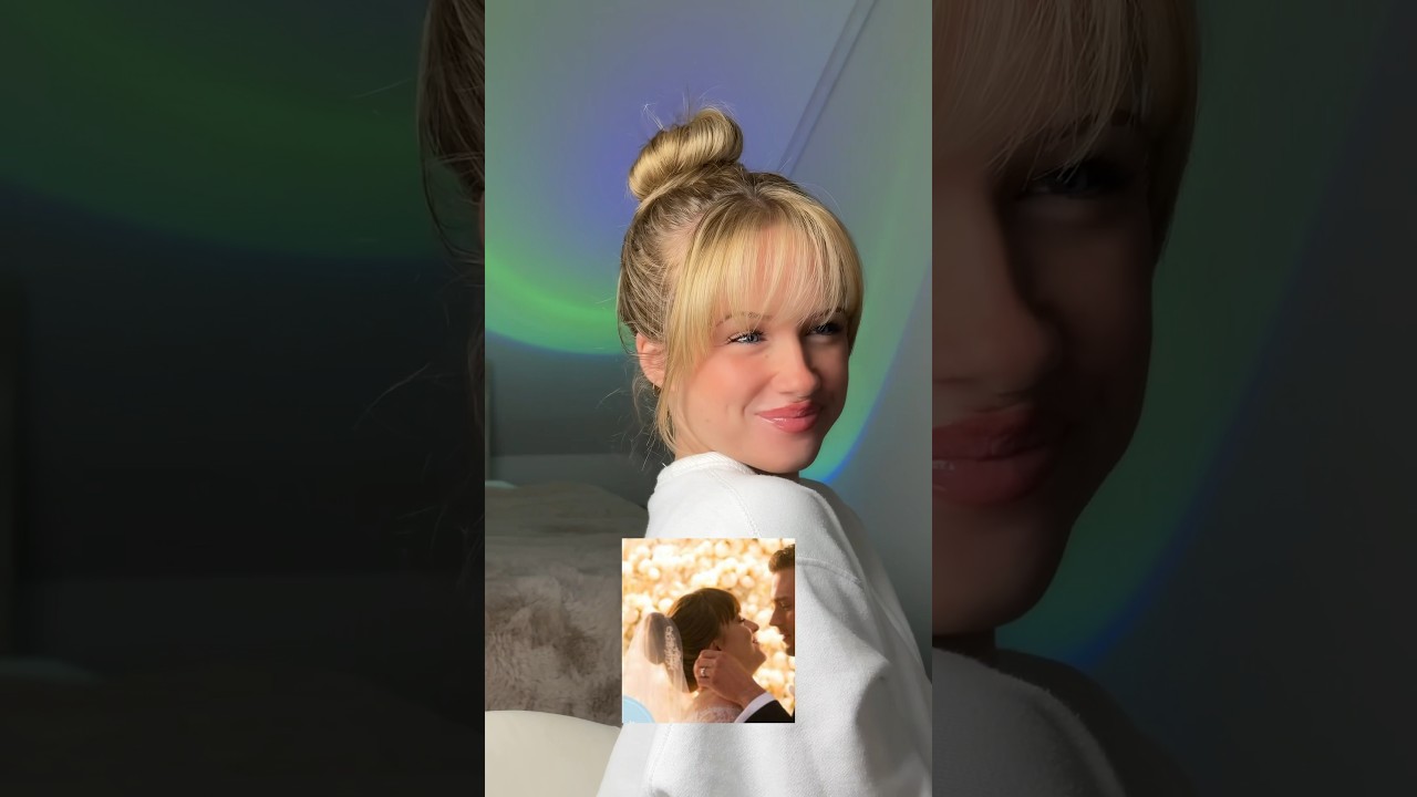 Anastasia Steele wedding hair👰🏼‍♀️