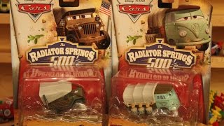 マテルカーズ stanley days fillmore Mattel Disney Cars Stanley Days Fillmore & Sarge RS 500 1/2 - YouTube