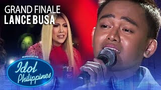 Lance Busa performs “Akin Ka Na Lang” | The Final Showdown | Idol Philippines 2019