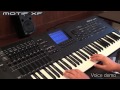 Yamaha motif xf demo 13 voices