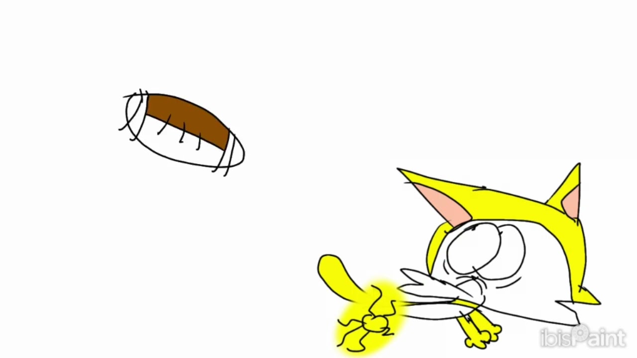 Touch Down Puss Speed Art