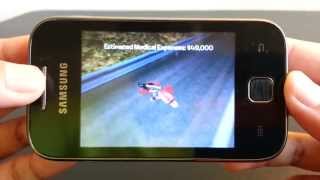 Highway Rider on Samsung Galaxy Y screenshot 2