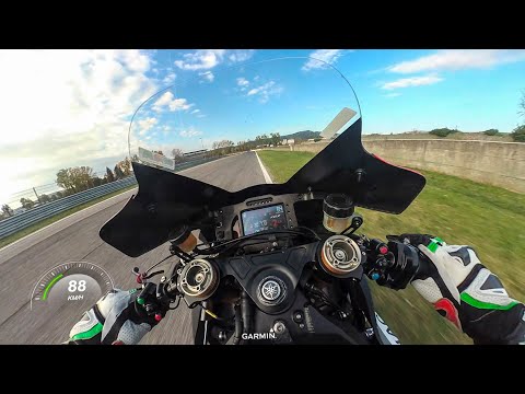Canepa Onboard in Magione with R1 World Superbike | 1.08.9