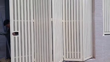 Cửa xếp thông minh cho không gian hẹp