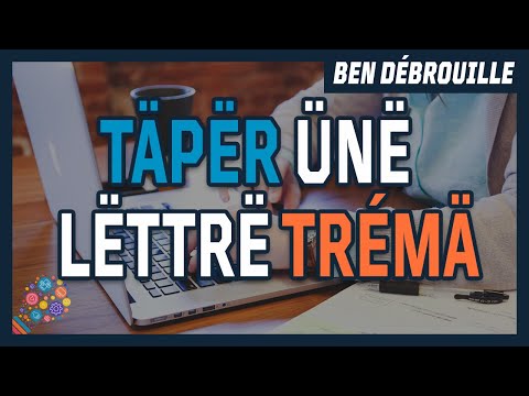 Comment faire une lettre accent tréma minuscule et majuscule sur un clavier d'ordinateur ?