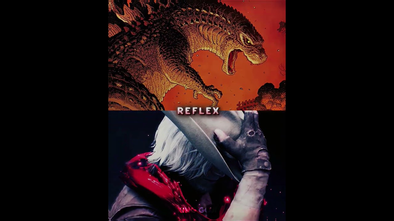 GODZILLA IN HELL VS DANTE #vsbattle #debate #song #GODZILLA #devilmaycry