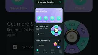withdraw proof SENET WALLET to BINANCE | play to earn games | #crypto #withdraw #gaming #earningapp screenshot 4
