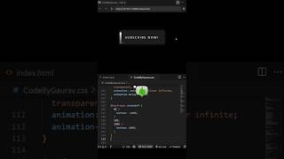 Animated Subscribe Button 😱 (HTML CSS #webdevelopment #coding #programming