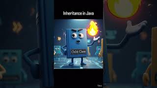 inheritance in java #java #programming #shorts  #facts