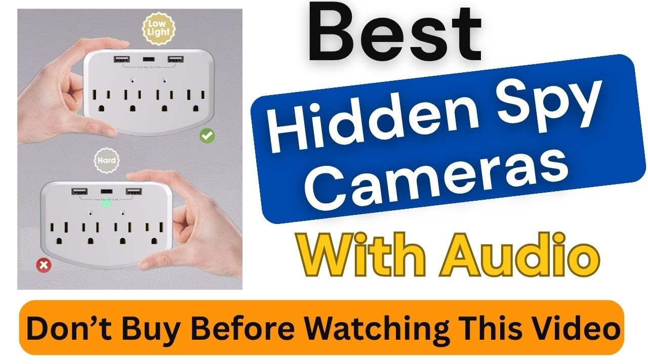 Top 5 Hidden Spy Cameras with Audio You Can’t Ignore in 2025!
