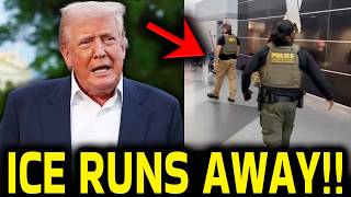 ICE Agents RUN AWAY As Trump Airport Plan FAILS