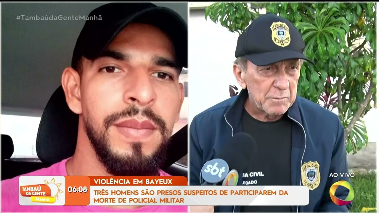 PM morre após ser atingido por tiro durante operação; três homens são presos- Tambaú da Gente Manhã