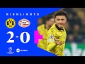 Sancho & Reus Seal Quarter-Final Spot 💛 | Dortmund 2-0 PSV | Champions League Round Of 16 Highlights image
