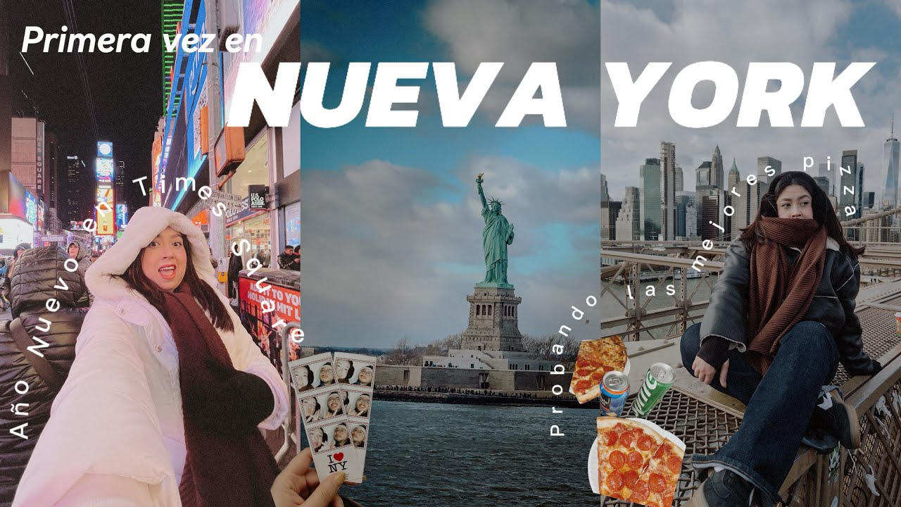 MI PRIMERA VEZ EN NUEVA YORK 🗽 || Año Nuevo en Times Square 🎆 
