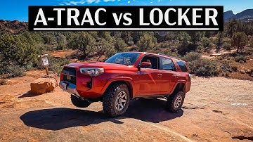 Toyota 4Runner Off Road: ATRAC Only vs. Locker + ATRAC