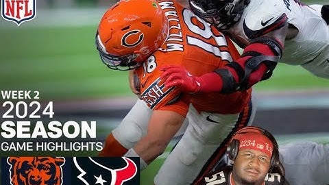 THIS GAME WAS TO CLOSE!!! |Chicago Bears vs. Houston Texans Game Highlights | NFL 2024 Season Week 2