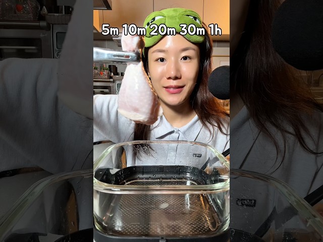 Chicken Leg Time Mukbang: From 5 Minutes to 1 Hour #mukbang