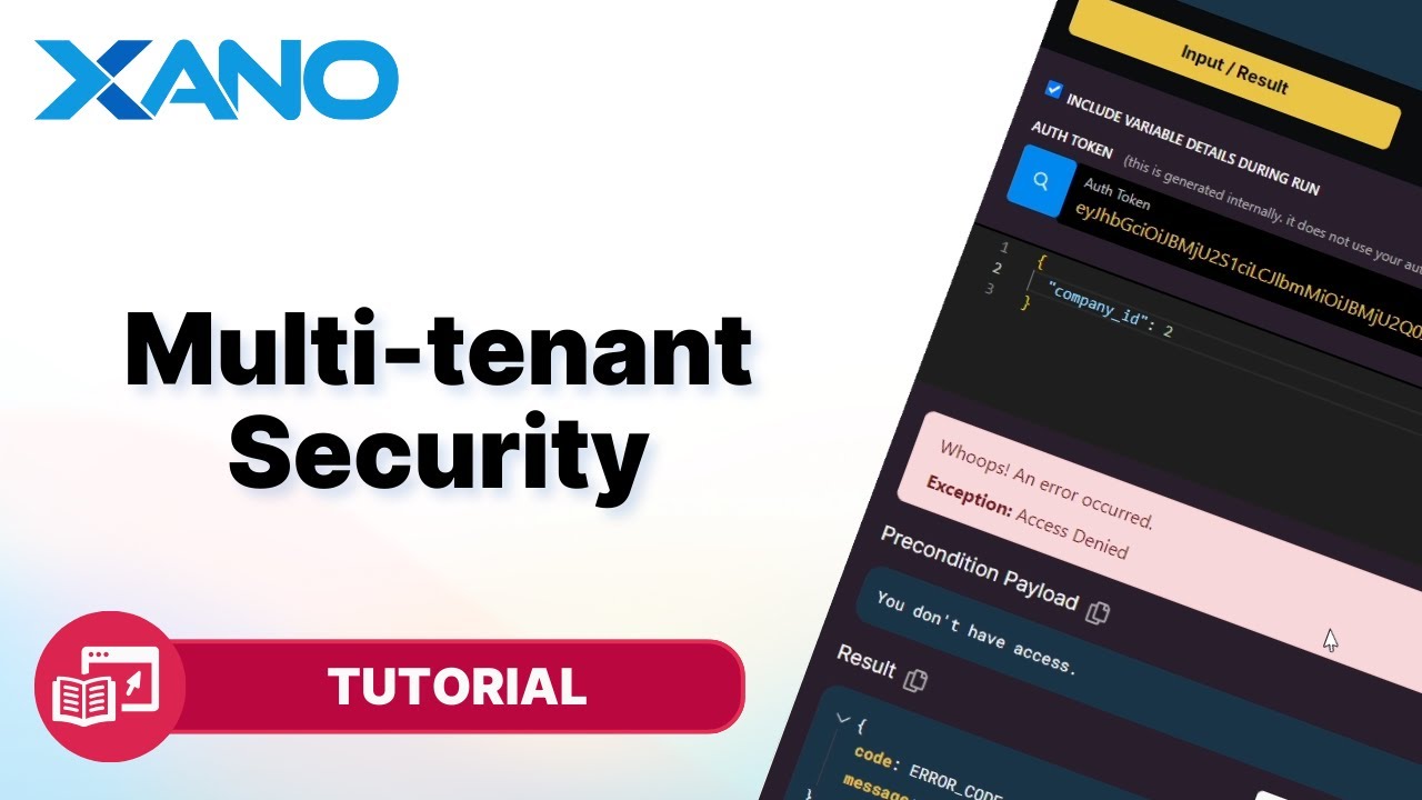 Multi-tenant Security