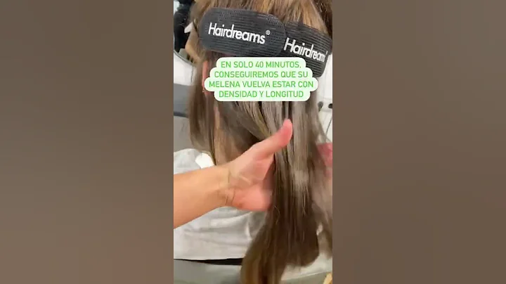 Extensiones en pelo natural para cabello roto