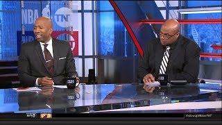 Inside the NBA: Warriors vs Spurs Postgame Talk - Steph Curry Injury | March 8, 2018