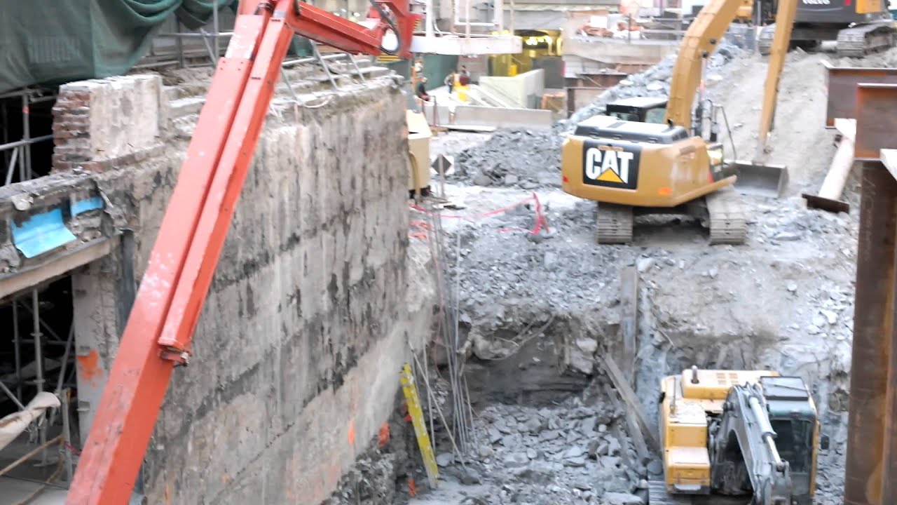 Toronto Union Station Subway Platform Construction
