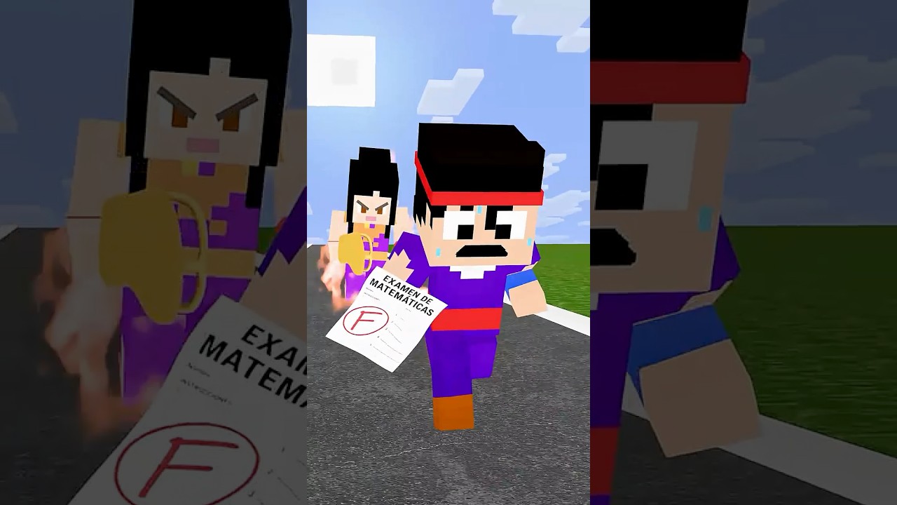 GOHAN Y EL ENTRENAMIENTO #shorts #minecraft #robux #roblox #pocoyo