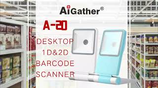 Famous AiGather Foldable CMOS Barcode Scanner (A-20) Profile