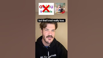 Yeah so English has WAY more than 5 vowels #linguistics #language #history