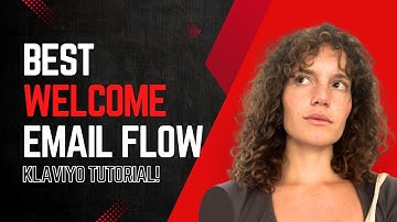 How To Create High Converting Welcome Email Flow For Ecommerce In 2024 | Klaviyo Tutorial Beginners