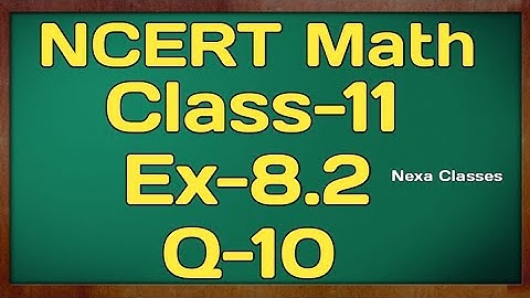 Class 11th Ex-8.2 Q 10 (Binomial Theorem ) Maths CBSE NCERT