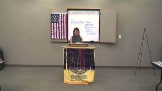 Christina - Speech 4 - "Torn Between 2 Cultures"