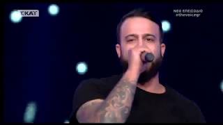 The Voice of Greece 4 - Blind Audition - SOMEBODY TOLD ME - Konstantinos Kyriakou