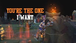 You're the one I want.