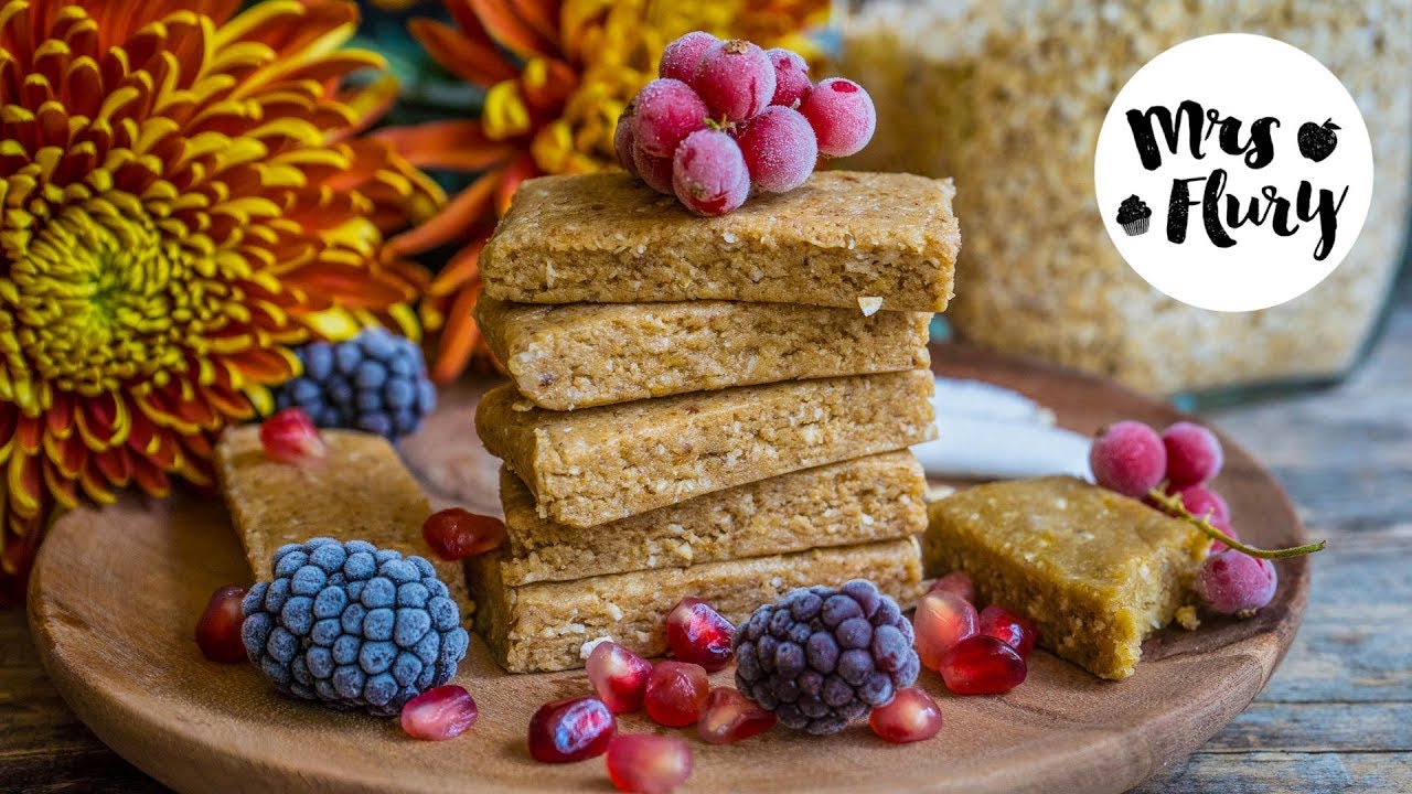 Protein Energie Riegel Rezept vegan - YouTube