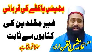 Bhains Ki Qurbani Jaiz Hai By Allama Shamsul Qamar Sialvi New Bayan 2021 - Noor TV