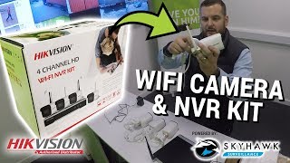 HIKVISION WIFI CAMERA AND NVR KIT