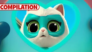 Bitsy's Vlogs 🐱💞 | Part 5 | Compilation | SuperKitties | @disneyjr​