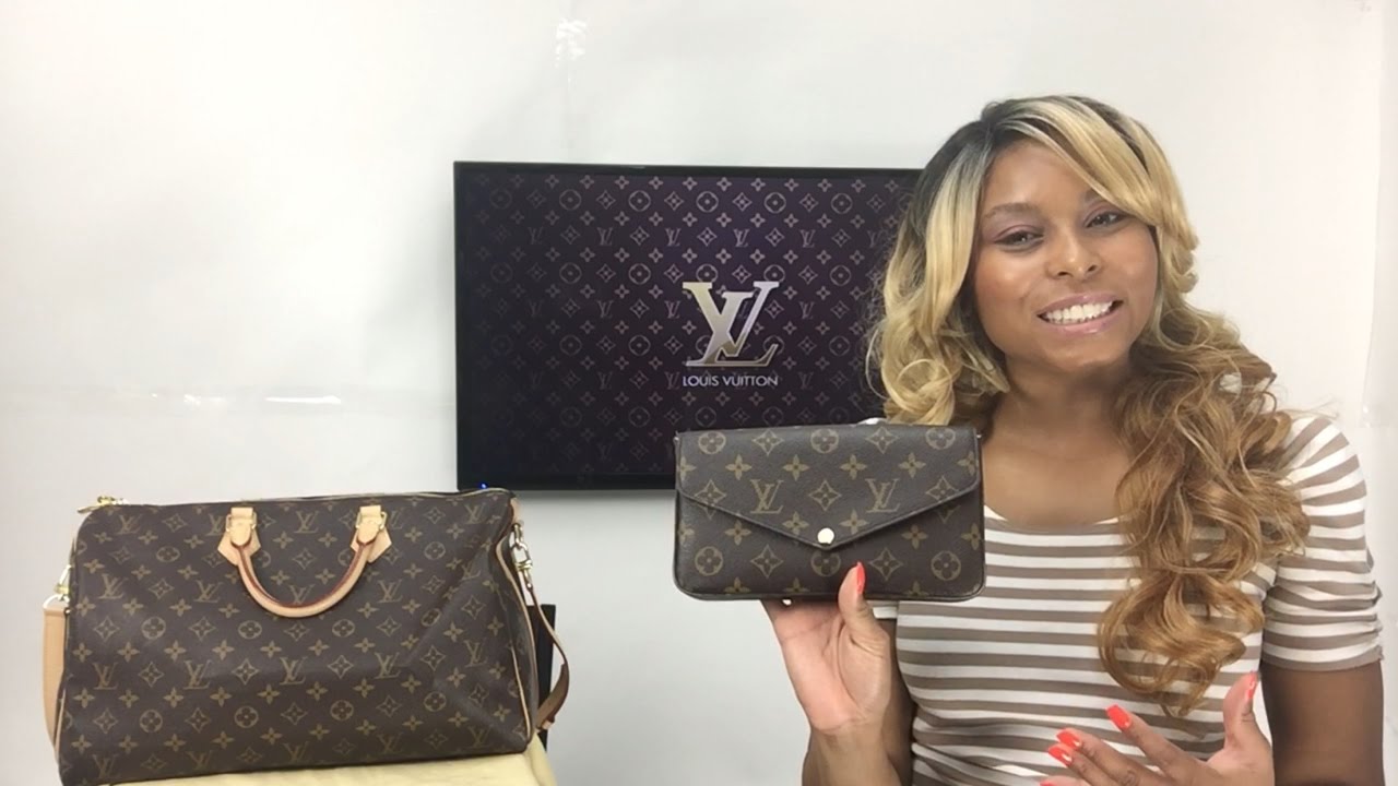 Louis Vuitton Pochette Felicie || What Else Can Fit || Africah Harrigan - YouTube