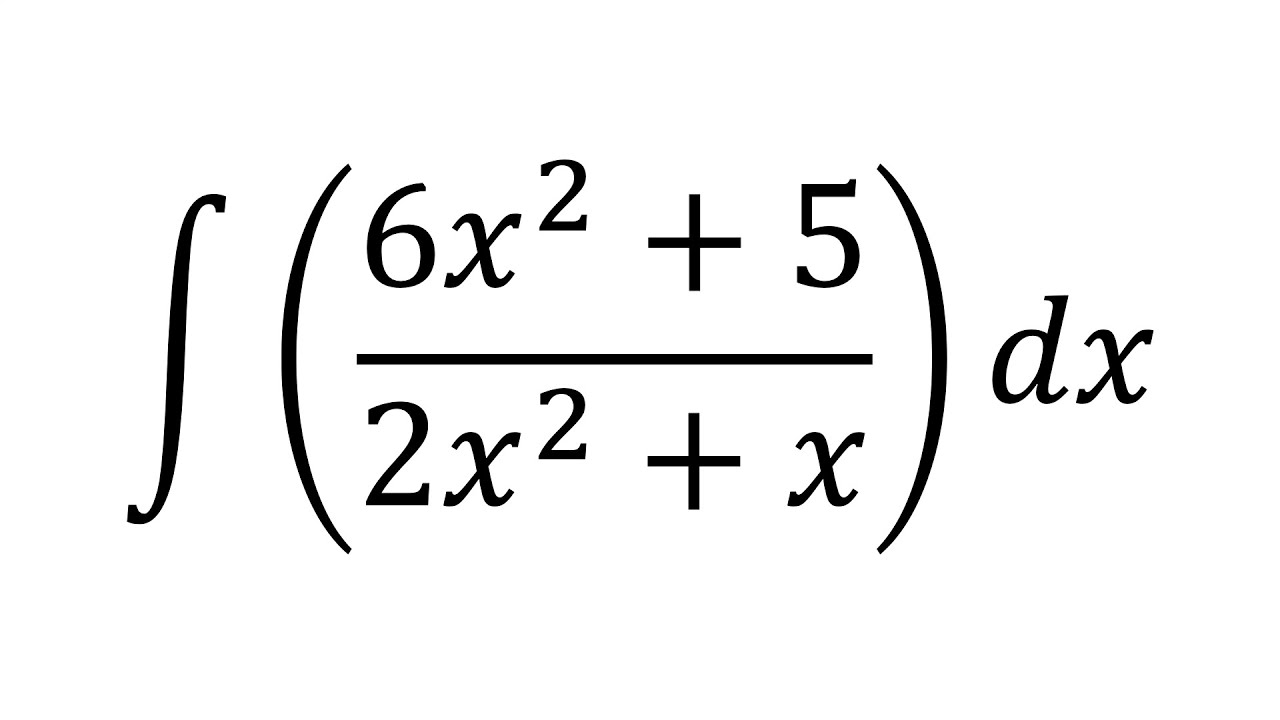 Integral Of 6x 2 5 2x 2 X YouTube integral-of-6x-2-5-2x-2-x-youtube