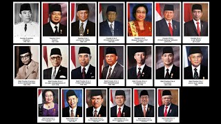 Nama-nama Presiden dan Wakil Presiden RI dari awal hingga sekarang beserta periode menjabatnya