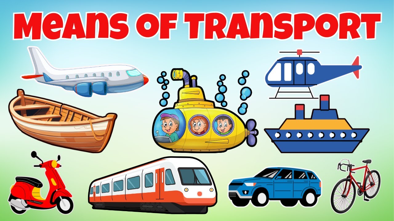 Means of Transport for Kids | Learn Land, Air and Water Transport | Alphabetz Academy