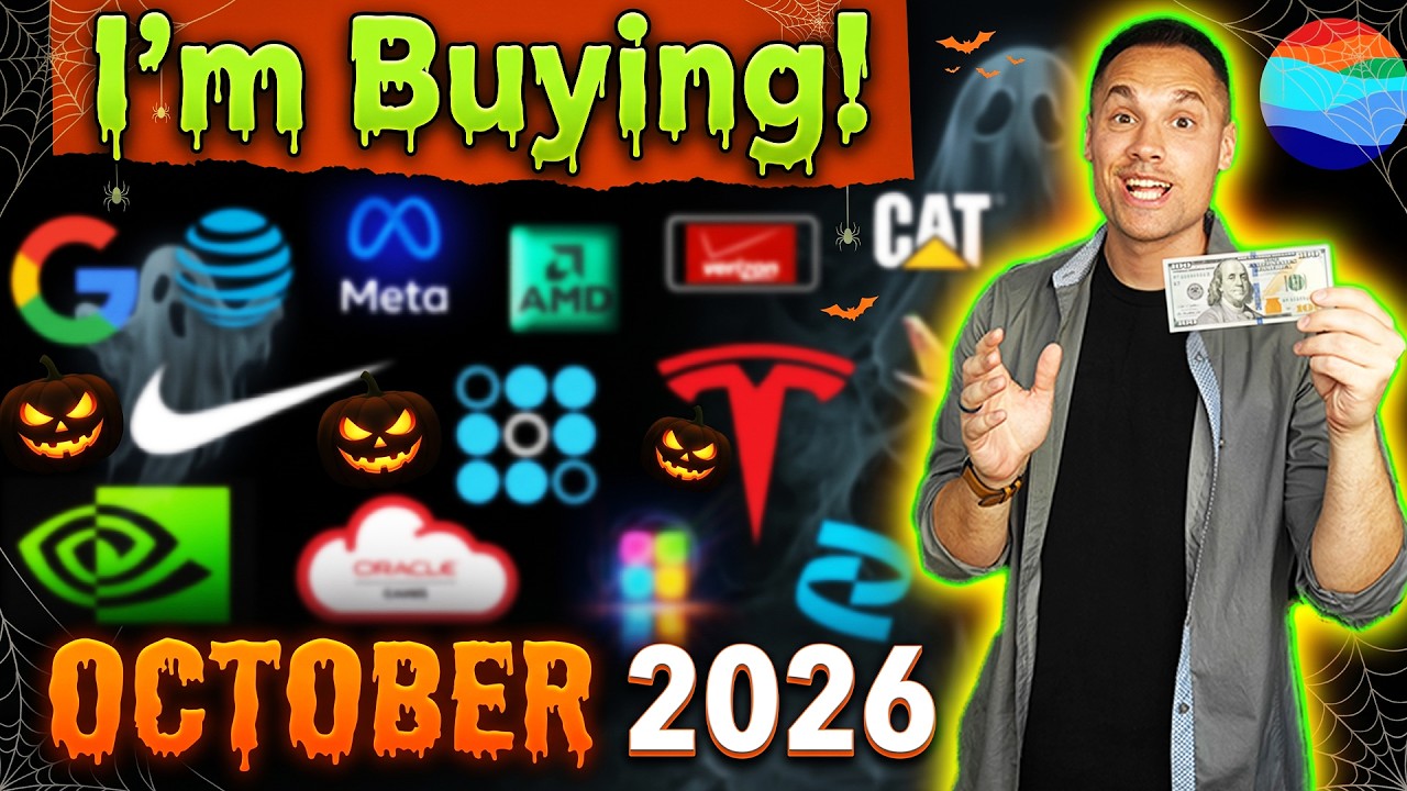 Every Stock I'm Buying in October 2026 (Huge Discounts!) 🚨