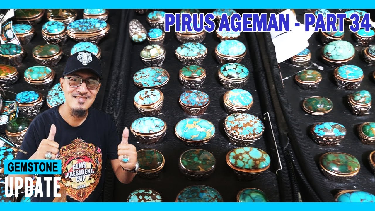 GEMSTONES UPDATE 19082024 - BATU PIRUS AGEMAN PART 34 - PIRUS PERSIA XINJIANG TOSKA HIJAU BIRU UNIK