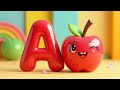 A for Apple 🍎 | ABC Learning for Kids | Nursery Rhyme &amp; Phonics Song